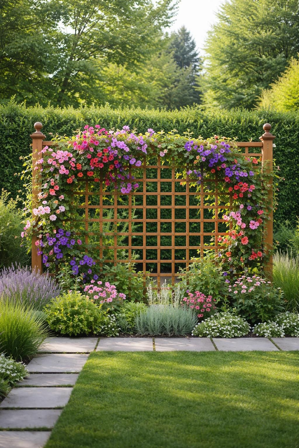 découvrez comment un treillis peut mettre en valeur vos plantes grimpantes tout en leur offrant un support solide et esthétique pour embellir votre jardin.