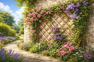 découvrez comment un treillis peut transformer vos plantes grimpantes en véritables œuvres d'art naturelles, offrant un support élégant et durable pour sublimer votre jardin.