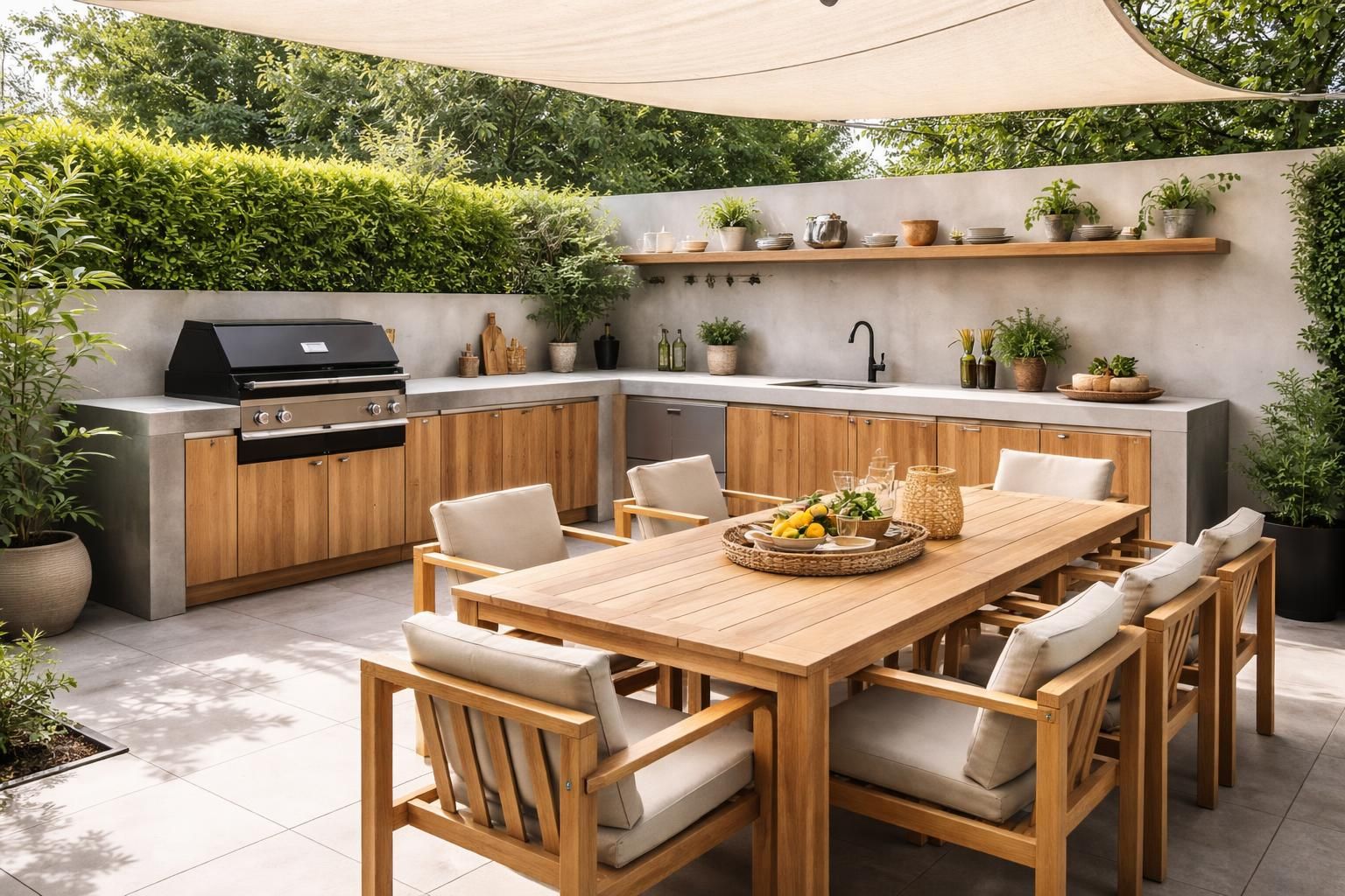 découvrez notre guide diy pour créer votre cuisine extérieure idéale, un espace gourmand et convivial parfait pour cuisiner en plein air et partager des moments uniques en famille ou entre amis.
