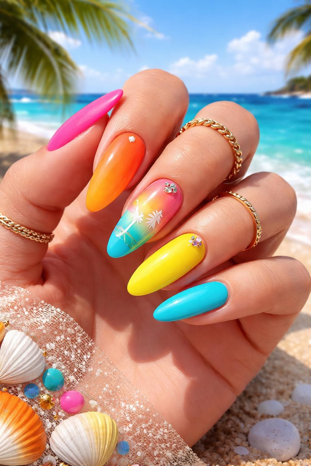 découvrez des idées tendance pour des ongles parfaits tout l'été, idéales pour sublimer vos vacances avec style et élégance.