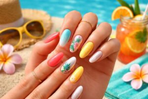 découvrez des idées tendance pour des ongles parfaits tout l’été pendant les vacances et sublimez votre look estival avec style et fraîcheur.
