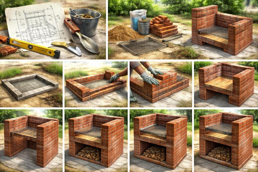 découvrez notre guide pratique complet pour construire votre propre barbecue de a à z, étape par étape, et profitez de délicieuses grillades faites maison cet été.