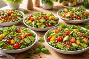 découvrez des idées fraîches et savoureuses de salades froides pour des repas légers et gourmands, parfaits pour toutes les saisons.