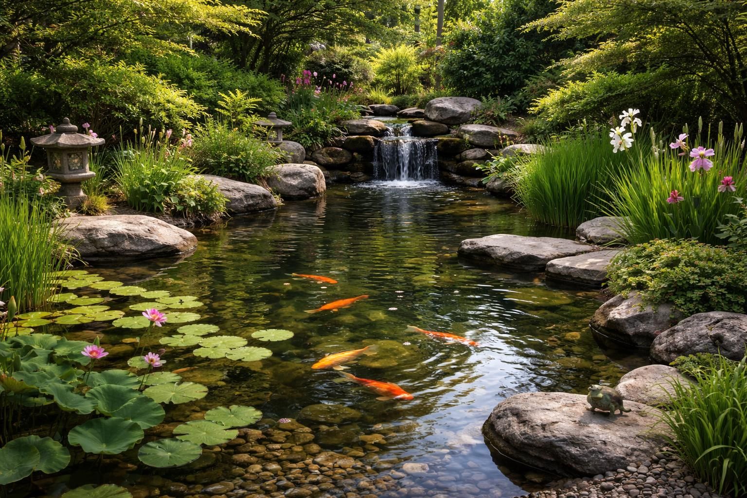découvrez les charmes secrets des petits jardins d'eau, des espaces apaisants où la nature et l'eau créent une ambiance sereine et relaxante.