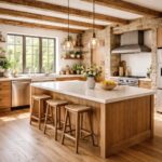 découvrez comment les cuisines de ferme revisitées allient charme traditionnel et modernité pour créer des espaces chaleureux et fonctionnels, parfaits pour votre maison.