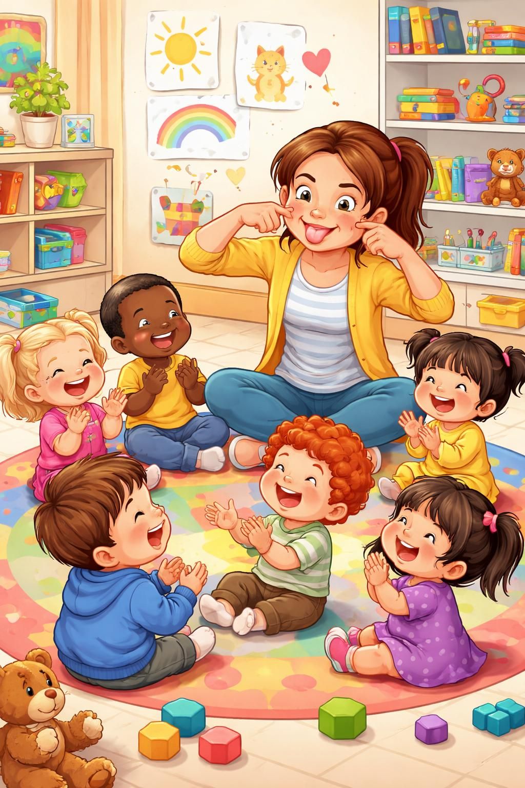 découvrez comment l'humour spécialement conçu pour les tout-petits stimule leur joie et favorise leur développement à travers rires et sourires.