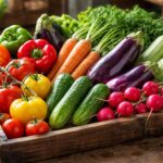 découvrez notre sélection colorée de légumes frais et authentiques, idéale pour des repas sains et savoureux.