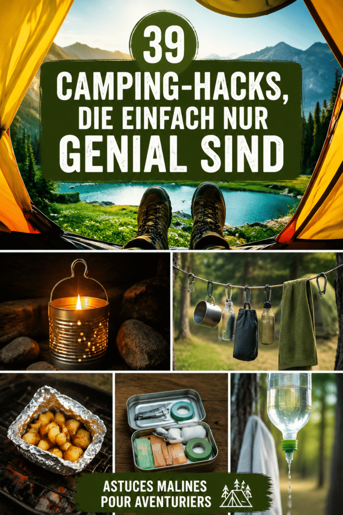 Des campeurs en train de profiter d'une nuit au bord d'un lac sous les étoiles, illustrant des astuces de camping.