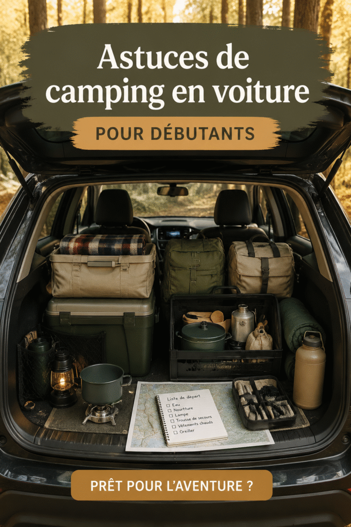 Un camping car stationné dans un paysage naturel, prêt pour l'aventure.