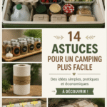 Cuisine de camping Camp Chef avec four, plaque et évier installée en pleine nature