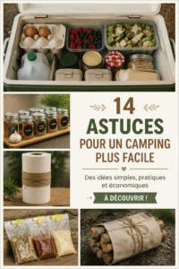 Cuisine de camping Camp Chef avec four, plaque et évier installée en pleine nature