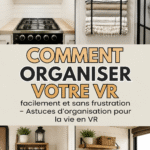 Un camping-car bien organisé avec des espaces de rangement optimisés
