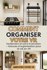 Un camping-car bien organisé avec des espaces de rangement optimisés