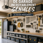 Une cuisine de camping organisée avec des ustensiles bien rangés et de l'espace dégagé.