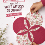 Un coussin décoratif en tissu fait maison sur un canapé confortable