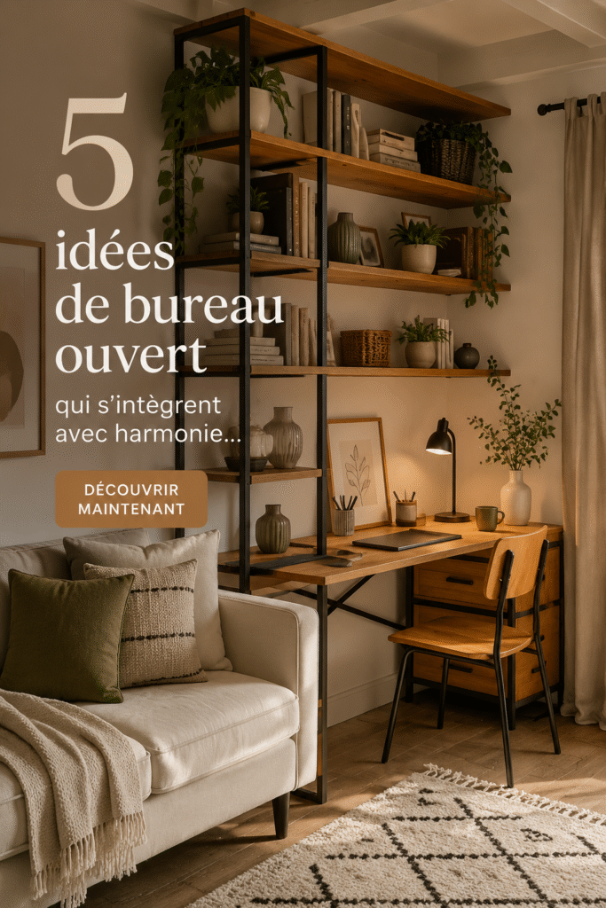 Aménagement moderne d'un open space avec des bureaux bien agencés