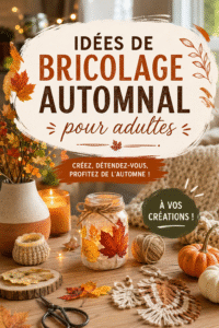 Un intérieur douillet décoré avec des créations automnales DIY
