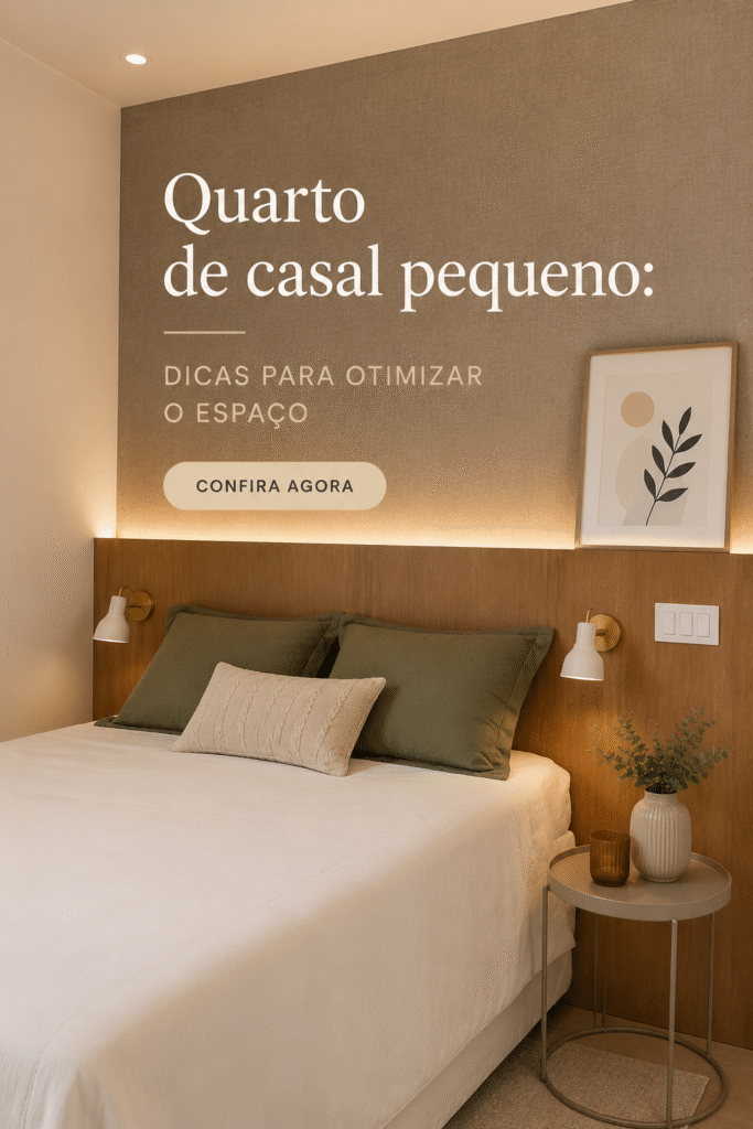 Petite chambre à coucher optimisée avec des rangements intelligents et une décoration douillette.
