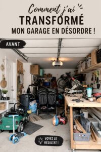 Un espace de camping bien organisé avec équipements rangés