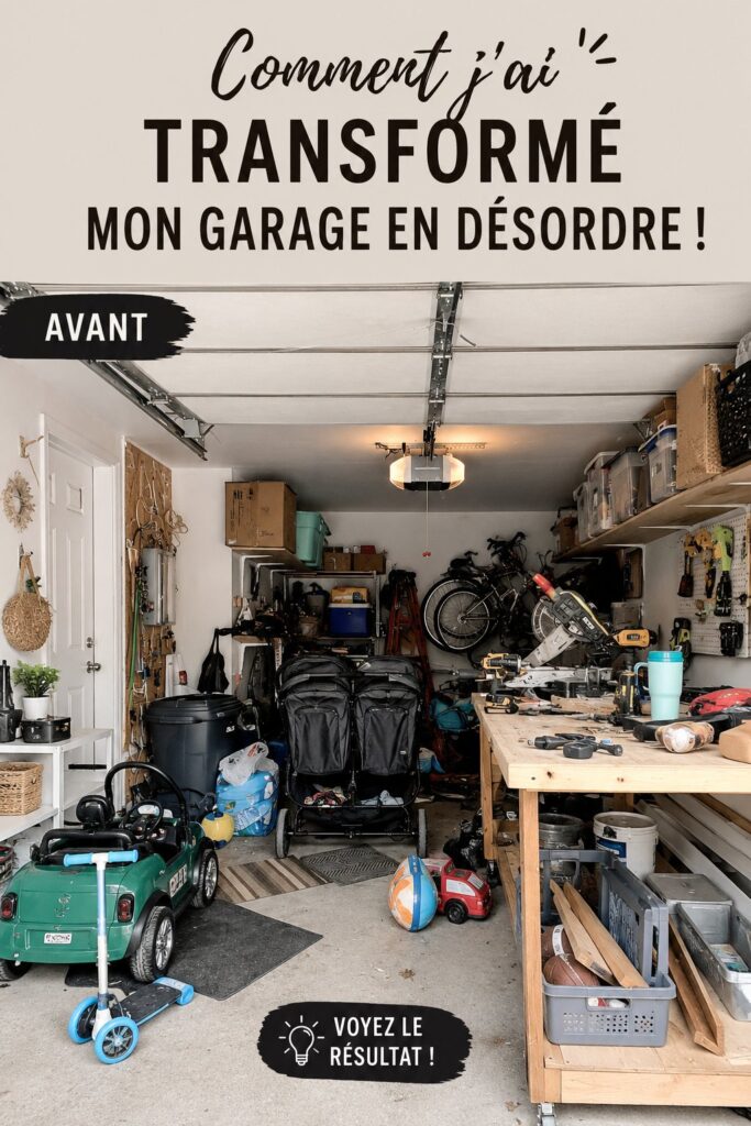 Un espace de camping bien organisé avec équipements rangés