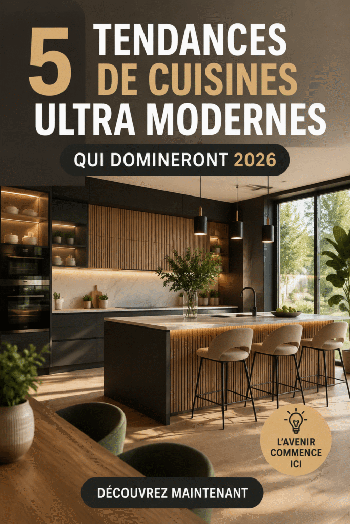 Cuisine moderne de camping avec des équipements pratiques et un aménagement optimisé
