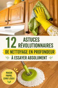 Une maison propre et bien rangée grâce à des astuces de nettoyage pratiques.