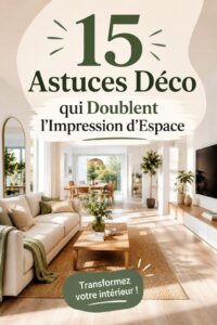 Un salon lumineux avec des couleurs claires et un aménagement ouvert. Idées déco pour agrandir l'espace.