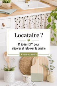 Cuisine rénovée avec des idées DIY créatives et pratiques