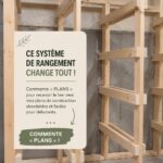 Espace de rangement bien organisé dans un camping-car avec des courses disposées avec soin