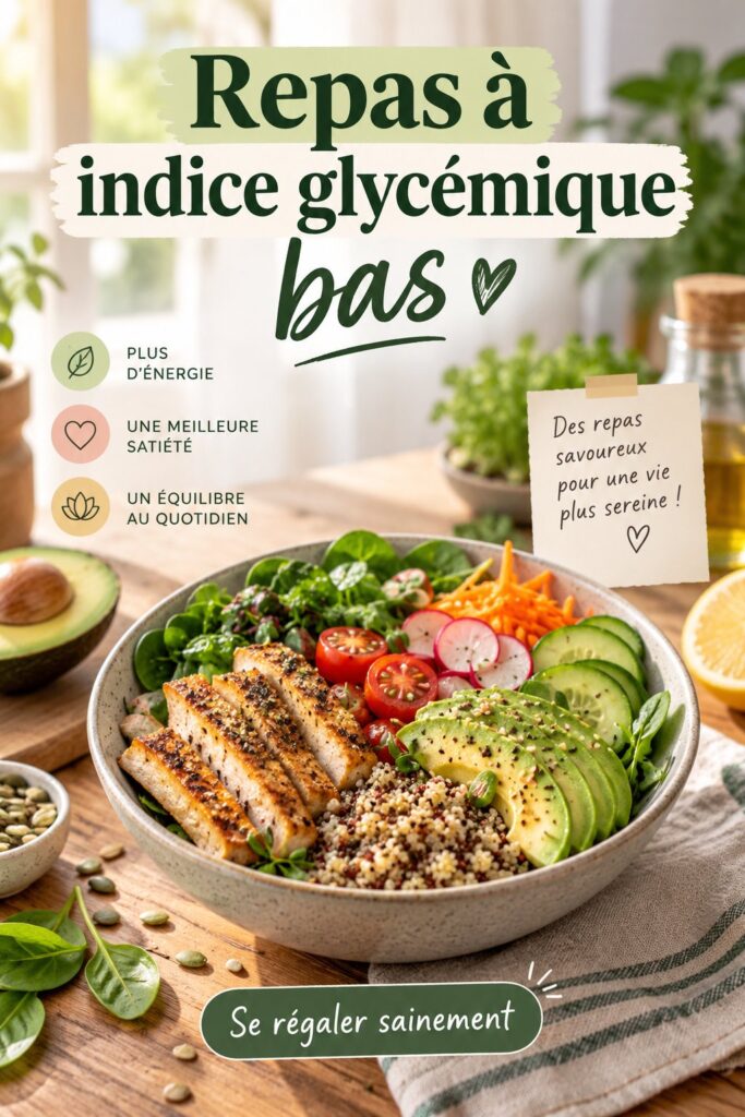 Repas coloré à indice glycémique bas préparé en plein air lors d'une activité camping