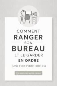 Bureau bien organisé avec des fournitures à portée de main