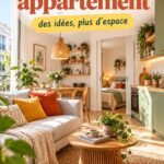 Un petit appartement bien aménagé avec un style cosy et fonctionnel.