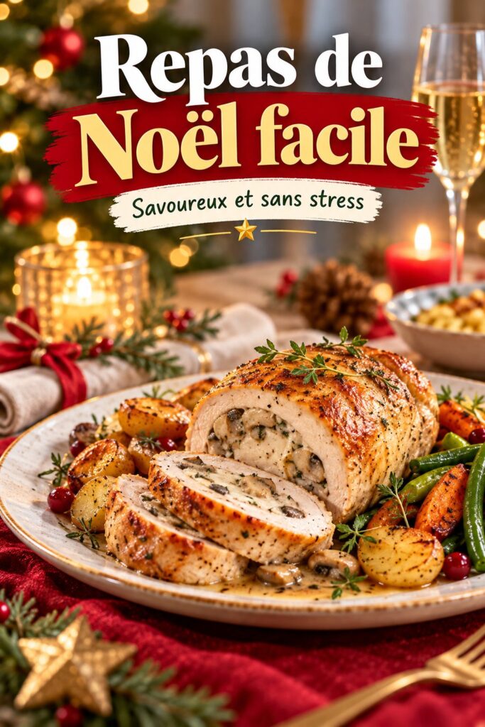 Recettes de repas de Noël faciles à préparer